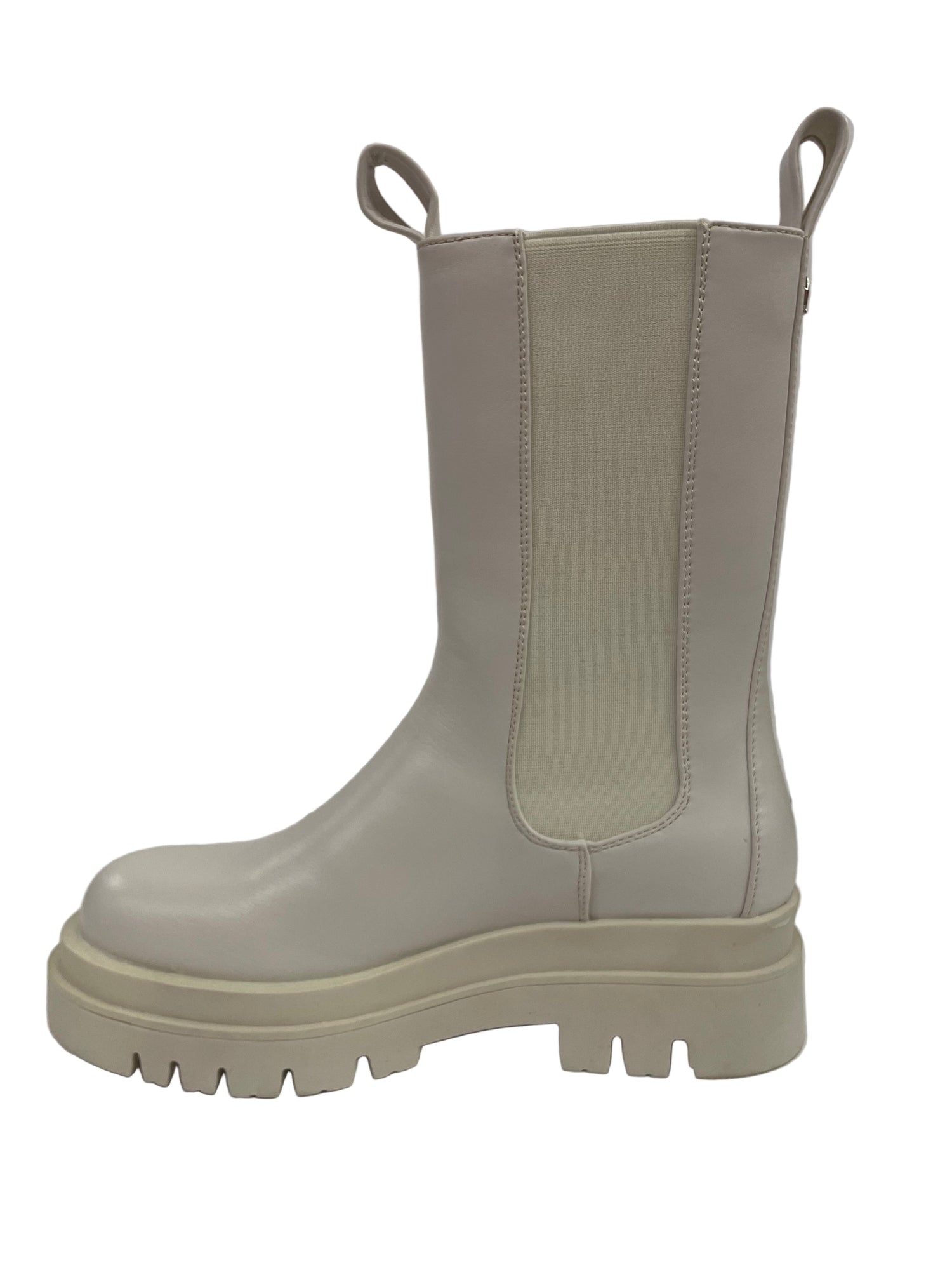 Stivaletto Gold&Gold Off-White