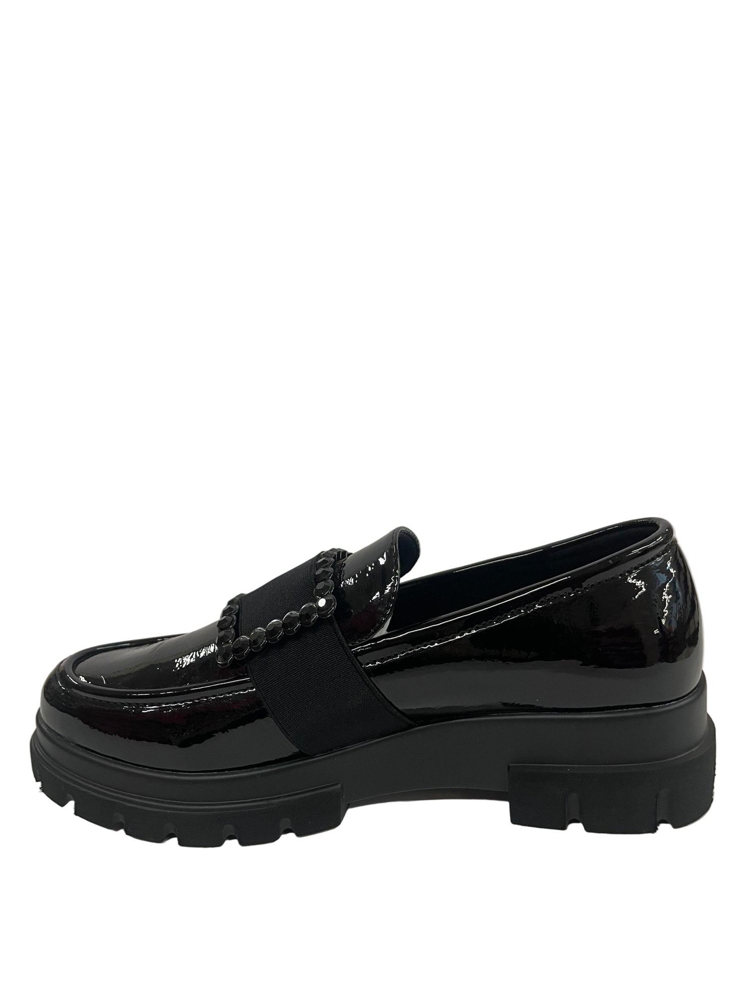 Mocassino in vernice Gold&Gold