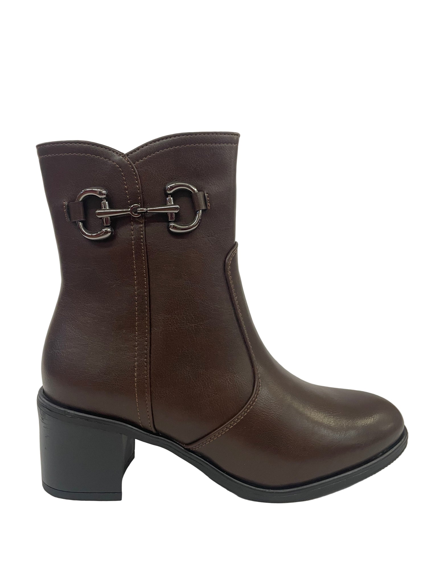 Stivaletto con tacco basso Renato Balestra