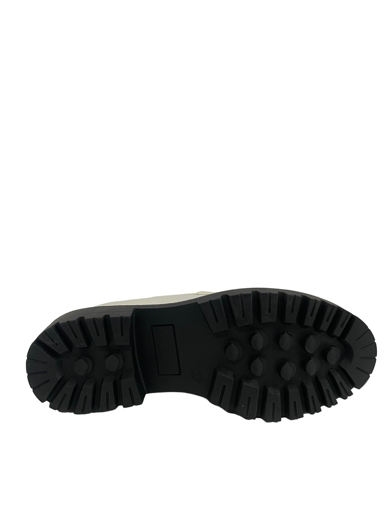 Mocassino Off-white gold&gold