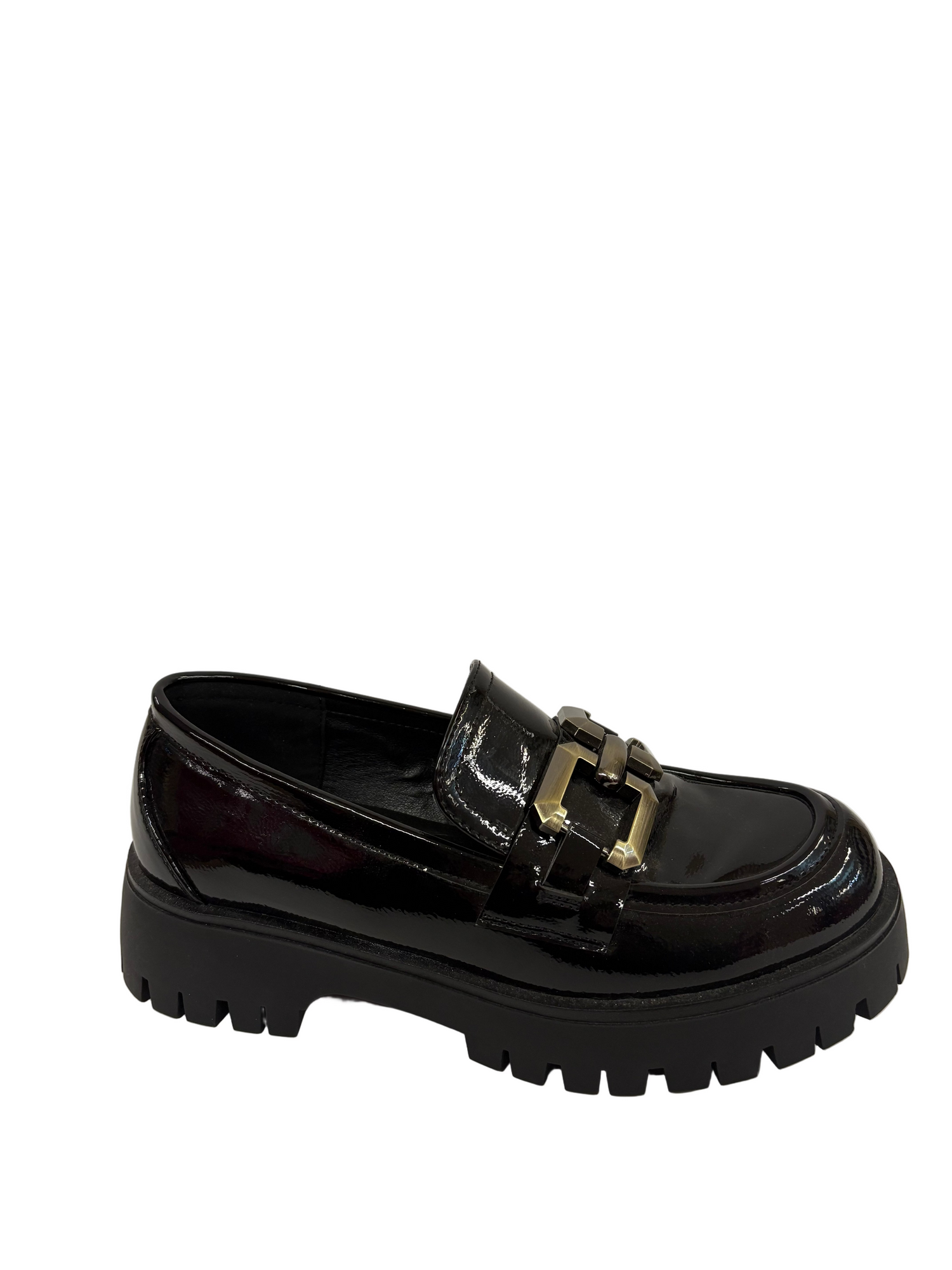 Mocassino lucido Gold&Gold