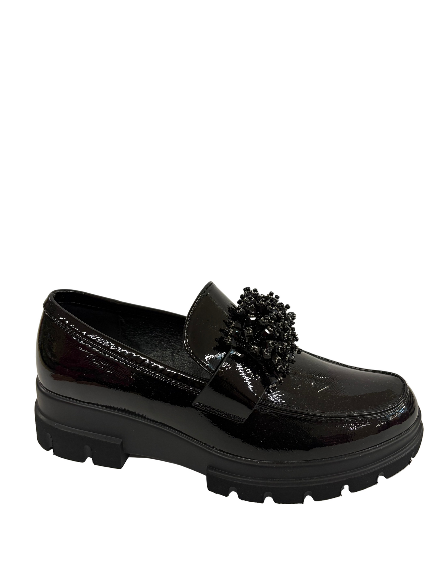 Mocassino in vernice Gold&Gold