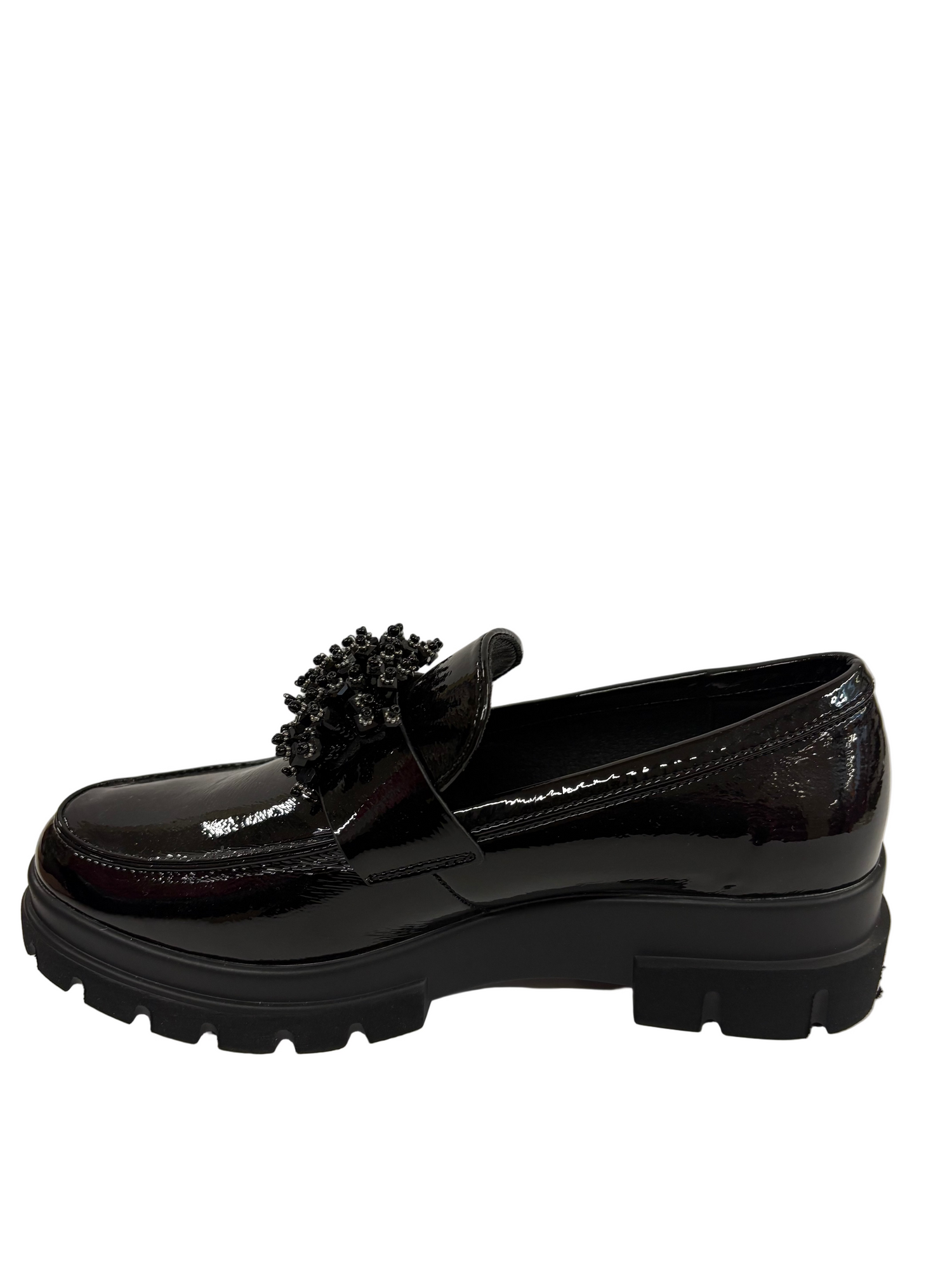 Mocassino in vernice Gold&Gold